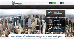 Desktop Screenshot of blockshares.com